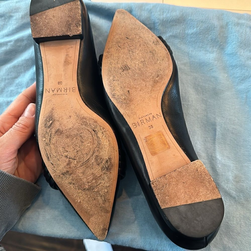 Alexandre Birman Black Flats - Picture 2 of 4